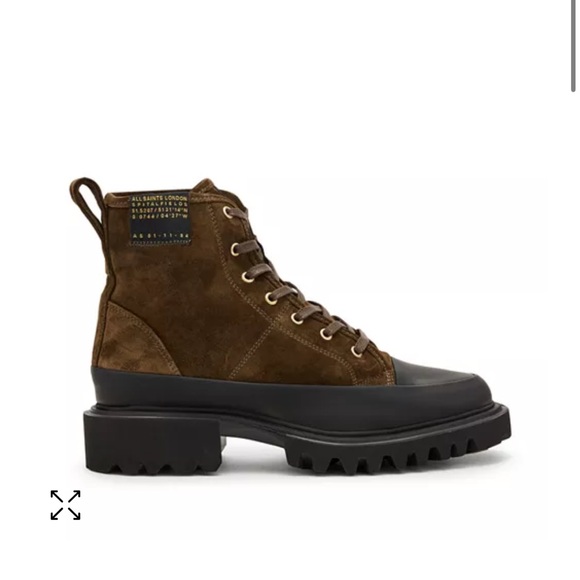 All saints myla suede boot - Picture 4 of 10